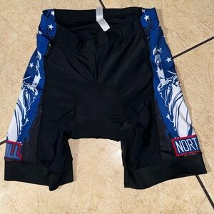 Northhill Cycling Shorts Bike Riding Padded Statue Of Liberty
